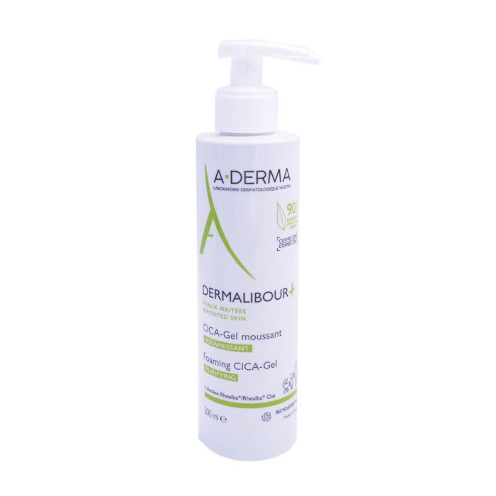 Zdjęcia - Produkt do mycia twarzy i ciała A-Derma Dermalibour Purifying Foaming Cica-Gel 200ml 