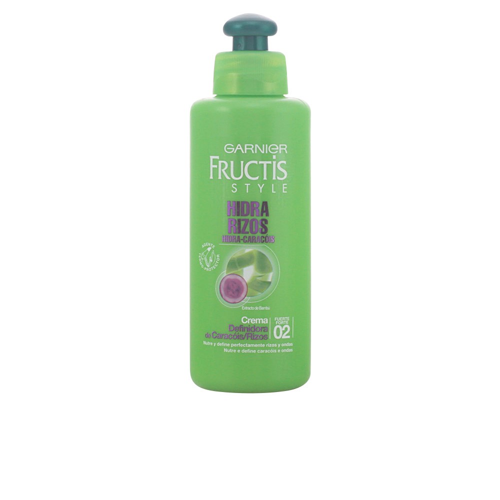 Zdjęcia - Stylizacja włosów Garnier Fructis Style Hidra Rizos Crema Definidora Fuerte Nº2 200ml 