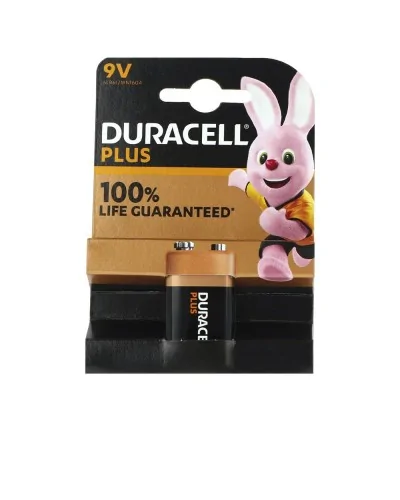 Duracell Plus Power 9V 6Lr61/Mn1604 Pila X 1 Un