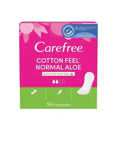 Carefree Normal Aloe Protector Cotton 56 Un