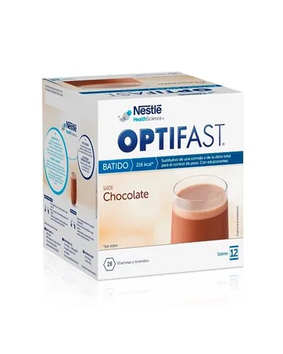 Optifast Chocolate Milkshake 9 Sachets 54g