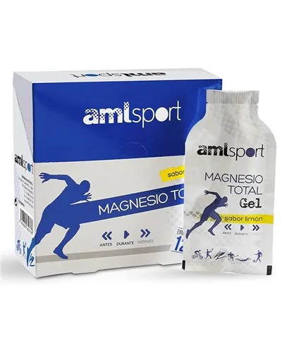 Amlsport Magnesium Total Gel Lemon 12 Sachets