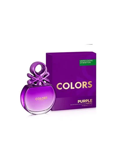 Benetton Colors Purple Eau De Toilette 80ml Spray