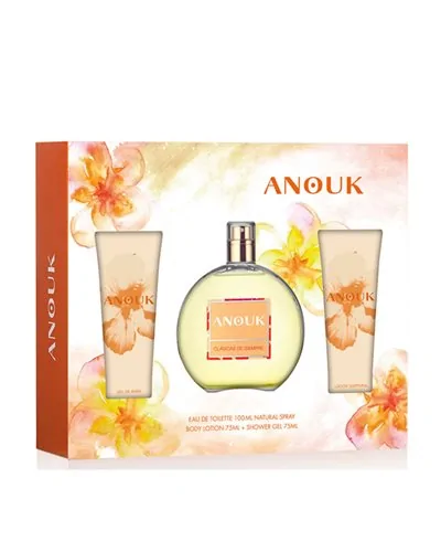 Anouk Eau De Toilette Spray 100ml Set 3 Pieces