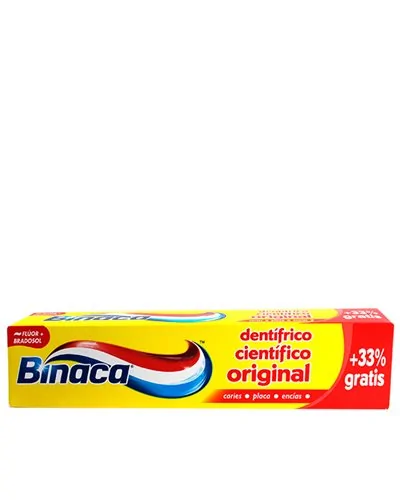 Binaca Dentifrico Original 75ml 33