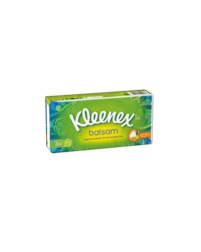 Kleenex Balsam Pañuelos 8 Paq 8Un