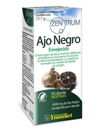 Ynsadiet Zentrum Extracto Ajo Negro Envejecido 30 Caps