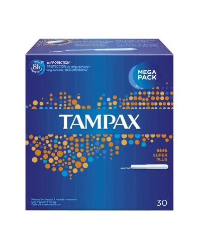 Tampax Super-Plus Tampón 30 Uds