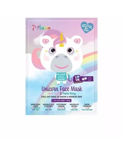 7Th Heaven Animal Unicorn Face Mask 1 U