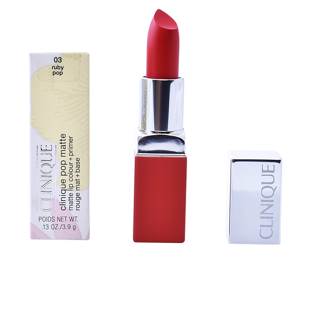 Zdjęcia - Pozostałe kosmetyki Clinique Pop Matte Lip Color + Primer 03-Ruby Pop 